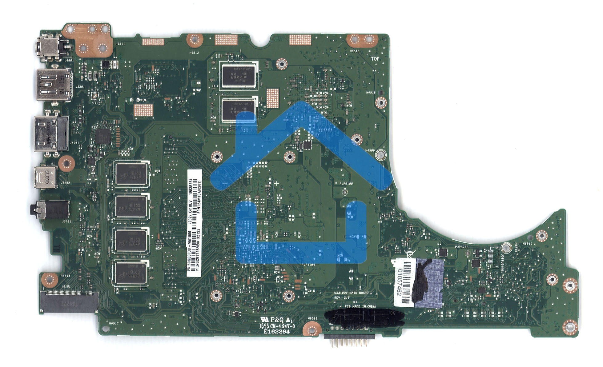 Материнская плата для Asus X410UV 8G/I7-7500U 90NB0F80-R00020