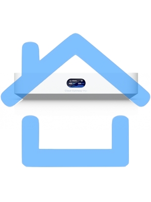 Маршрутизатор Ubiquiti UniFi Cloud Gateway Max 512Gb 4 ядра (1,5 ГГц), 4х 2.5G RJ45, 1х 2.5G RJ45, SSD 512 Gb