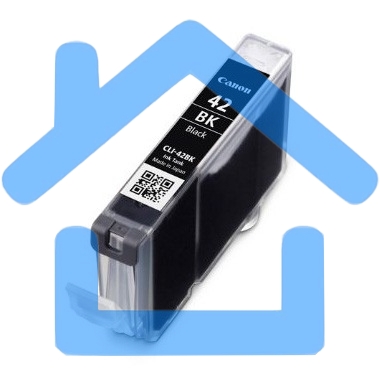 Картридж струйный CLI-42 BK (6384B001) для Canon PIXMA PRO-100, черный, 900стр.