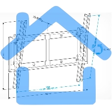 Кронштейн для телевизора Holder LCD-T4609 черный 32