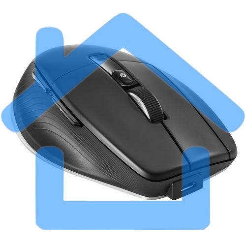 Мышь беспроводная/проводная 3Dconnexion CadMouse Pro Wireless Left (3DX-700079) черный, 7200 dpi, радиоканал, Bluetooth, USB Type-C, кнопки - 7