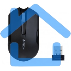 Мышь беспроводная A4Tech G3-200NS черный, 1200 dpi, радиоканал, USB, кнопки - 3