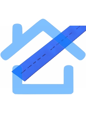 Трубка термоусадочная 25.0/12.5 1м син. Rexant 22-5006
