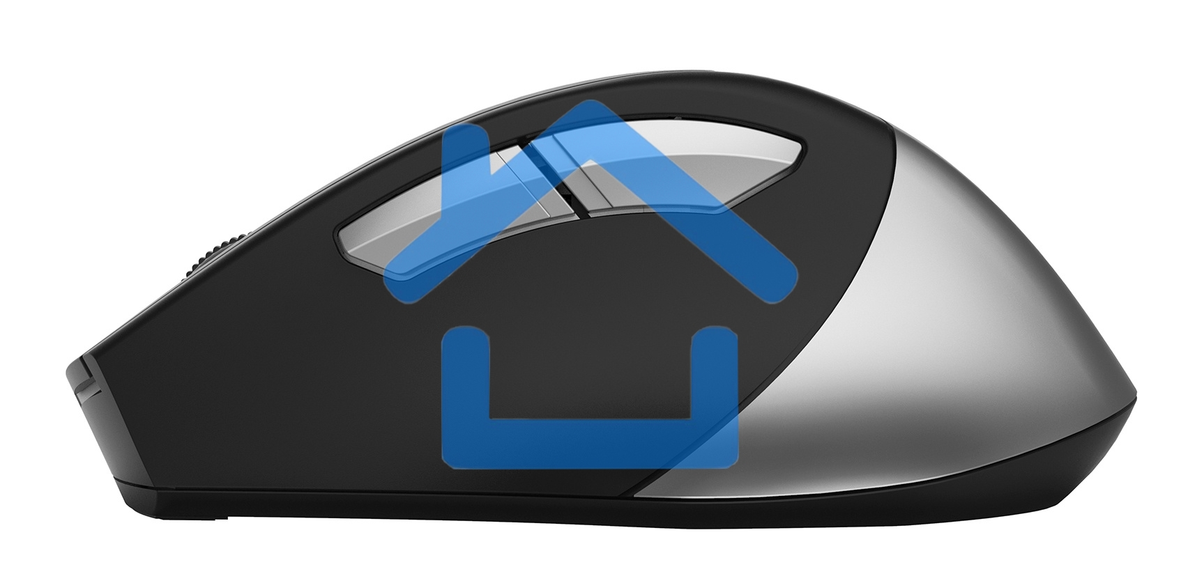 Мышь беспроводная A4Tech Fstyler FG35 серый/черный, 2000 dpi, радиоканал, USB, кнопки - 6