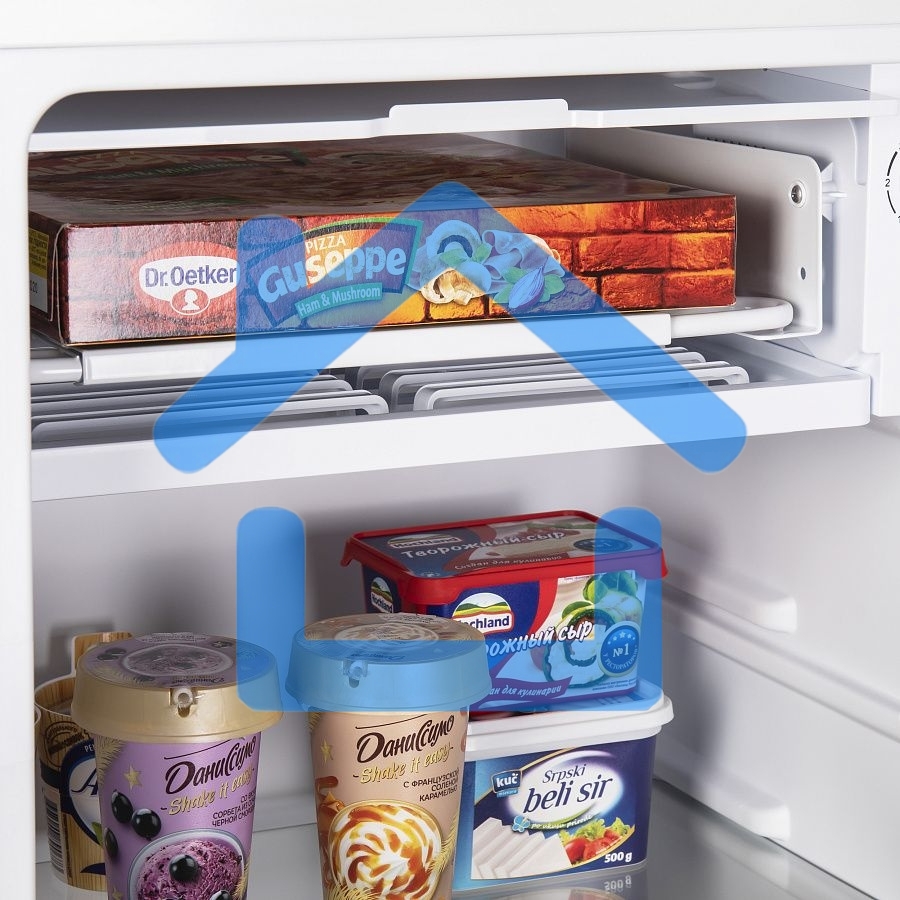 Холодильник Maunfeld MFF83W белый мат. однокамерный 85л