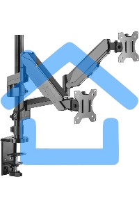 Кронштейн (держатель) ONKRON G140 для двух мониторов 13