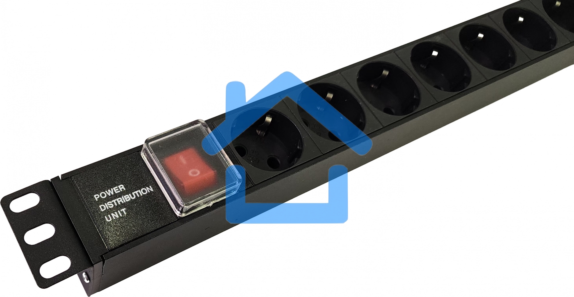 Блок распределения питания NTSS NTSS-PDU-DA1016 гор.размещ. 8x базовые 10A C14