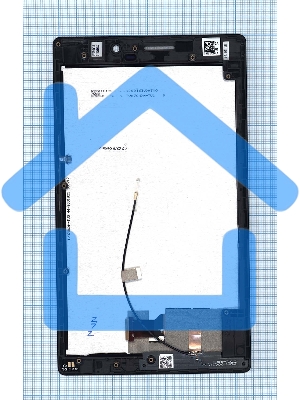 Модуль (матрица + тачскрин) для Asus ZenPad 7.0 Z370 белый с рамкой