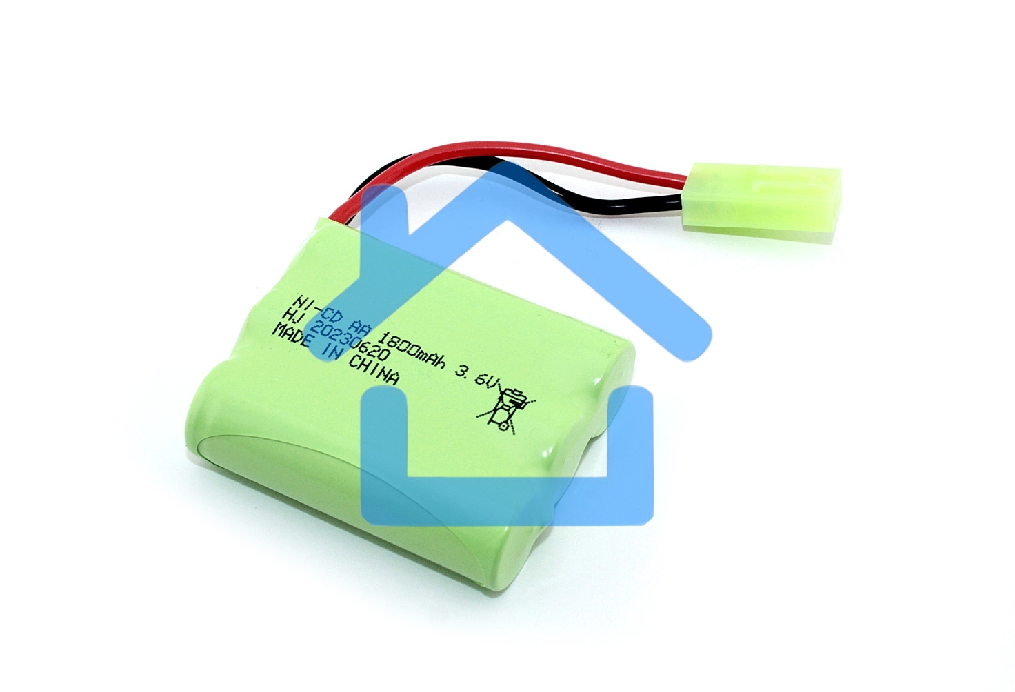 Аккумулятор Ni-Cd 3.6V 1800mah AA Flatpack разъем Tamiya plug