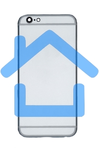 Задняя крышка для iPhone 6 (4.7) серебристая