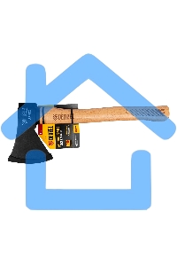 Топор Denzel 1000 г, кованый, буковое топорище