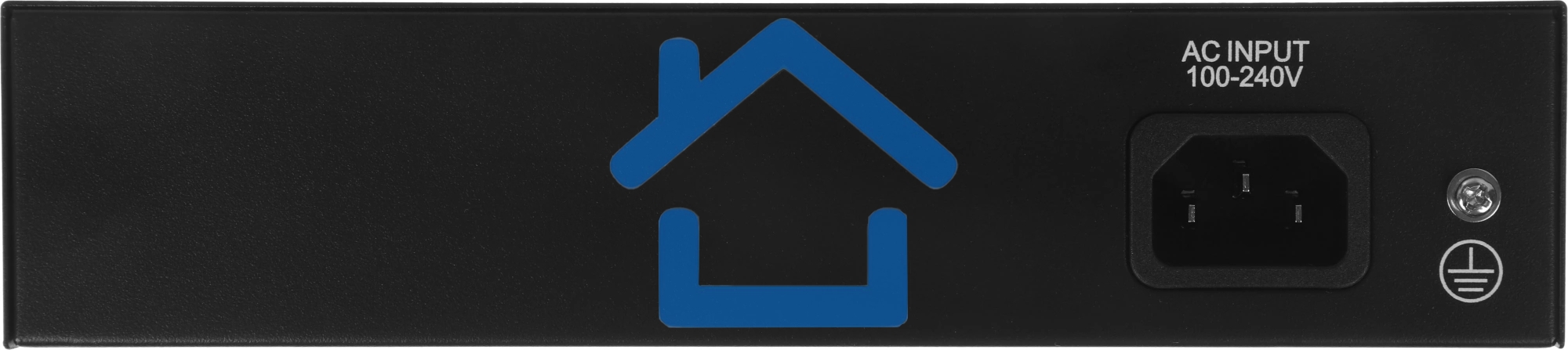 Коммутатор Cudy 8 RJ-45 10/100/1000M PSE ports +2 RJ45 10/100/1000 Uplink Port Unmanaged PoE+ Switch 120W, CCTV/VLAN mode support, long distance:250M at CCTV mode. 802.3af/at standard, Aternative 1/2(+),3/6(-), Rack-mountable Steel Case, Watchdog, 120W in