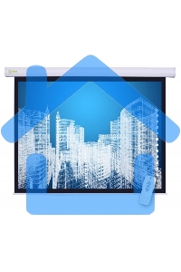 Экран Cactus 152x203см Motoscreen CS-PSM-152x203 4:3 настенно-потолочный рулонный белый (моторизованный привод)