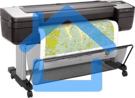 Плоттер HP DesignJet T1700 44-in Printer