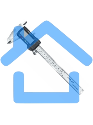Штангенциркуль Matrix 150 мм электронный погрешность 0.02 мм<100мм,0.03мм 100–200мм