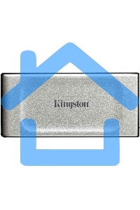 Внешний SSD Kingston XS2000, 2TB, USB 3.2 Gen 2x2 Type-C, R/W 2000/2000, серебристый