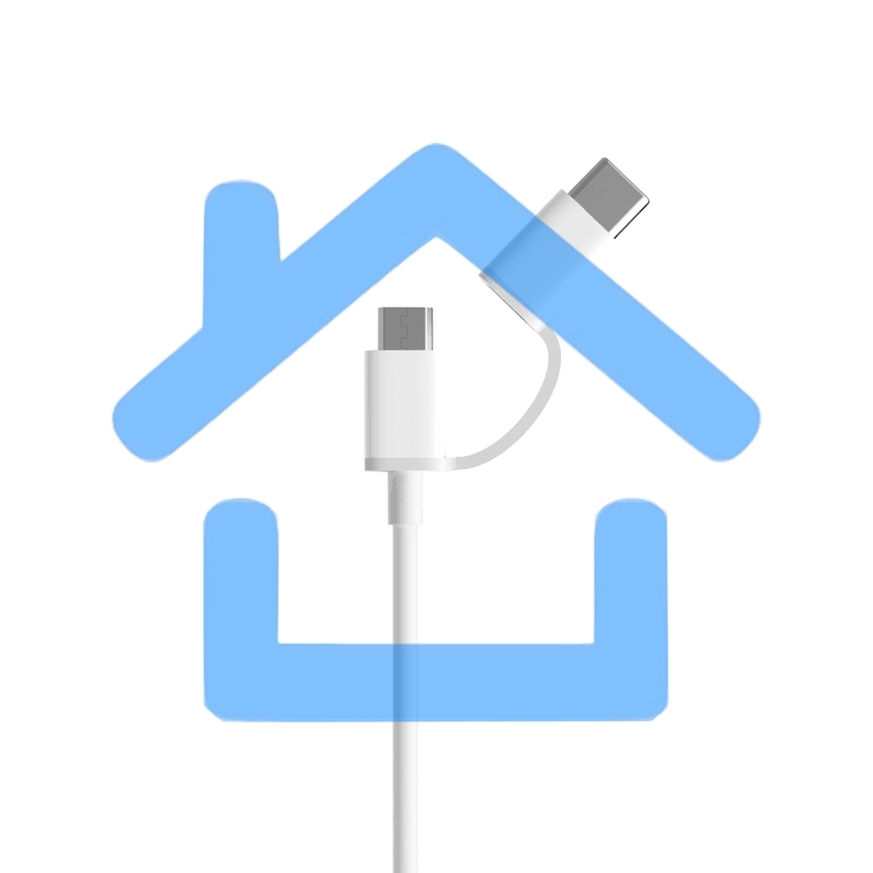 USB-кабель Xiaomi Mi 2-in-1 USB Cable Micro-USB to Type-C (30cm)