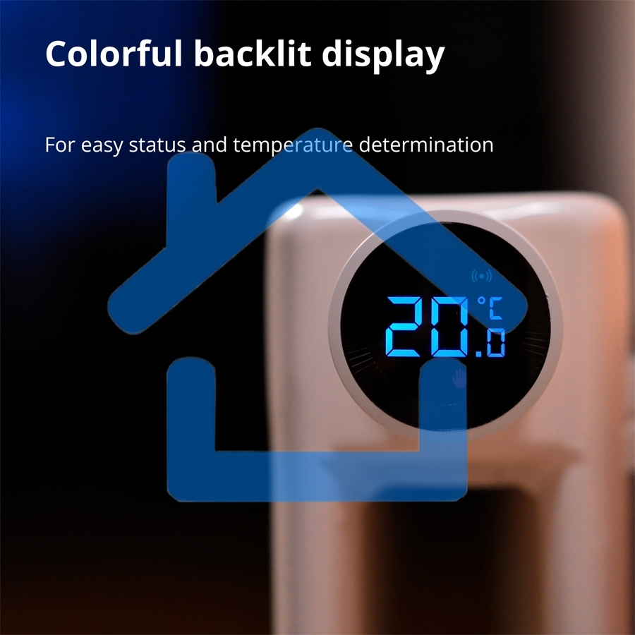 Термоголовка Aqara Smart Radiator Thermostat E1 (SRTS-A01) для радиат. резьбовой