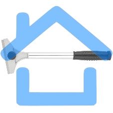 Скребок Matrix, 100 мм, фиксированное лезвие удл. металлическая обрезиненная ручка MASTER