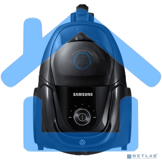 Пылесос Samsung SC18M3160VG титан, 380/1800 Вт, уборка сухая, пылесборник контейнер 2 л