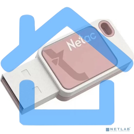 Флешка USB R/W Netac 8Gb UA31 NT03UA31N-008G-20PK USB2.0 розовый