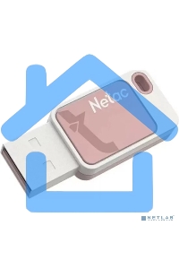 Флешка USB Netac 8 Gb UA31 NT03UA31N-008G-20PK USB 2.0 розовый