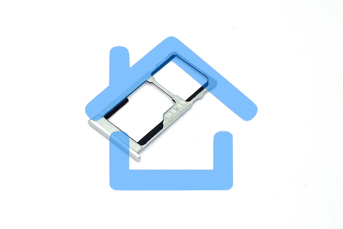 Лоток для SIM-карты Meizu U20 серебристый