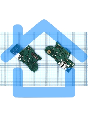 Плата разъема питания с микрофоном для Huawei Y7 2017