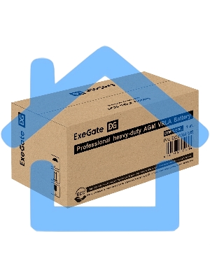 Аккумуляторная батарея ExeGate DTM 12200L (12V 200Ah, болт М8)