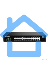 Коммутатор облачный управляемый Tenda TEG2224D 24x1 Gbит/с, металлический корпус