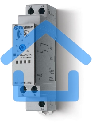Реле времени 1CO 16А FINDER 801102400000