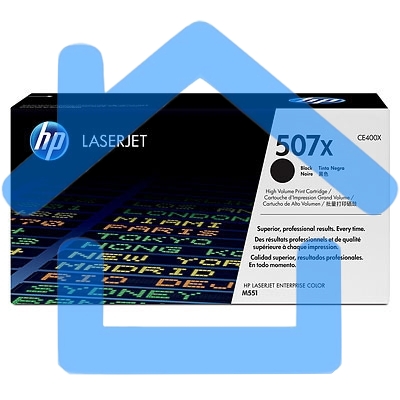Картридж лазерный HP 507X CE400X черный для CLJ M551/MFP M575 11000 стр.