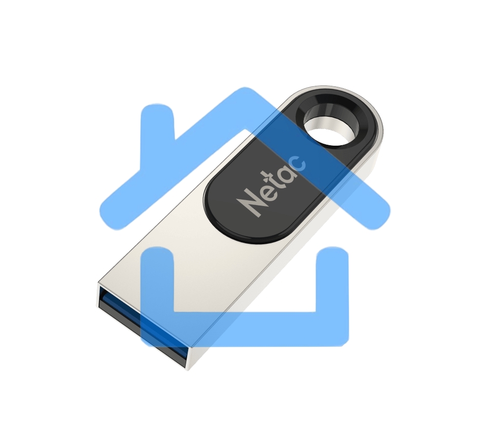Флешка USB R/W Netac U278 NT03U278N-016G-20PN, 16Gb, USB2.0, металлическая матовая