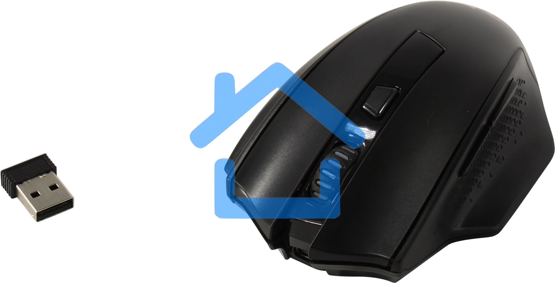 Мышь беспроводная REDRAGON Woki черный, 26000 dpi, радиоканал, Bluetooth, USB, кнопки - 6