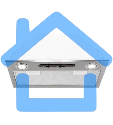 Вытяжка встраиваемая Elikor 52Н-400-П3Д нержавеющая сталь, 50 см, 400 куб. м/ч, 57 дБ