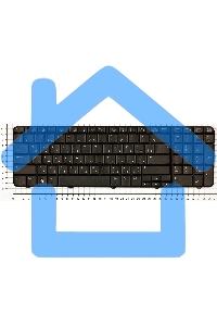 Клавиатура для ноутбука HP G70 Compaq Presario CQ70 черная