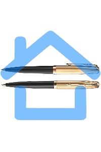 Ручка шариковая Parker 51 Deluxe (CW2123513) Black GT M, черные чернила, подарочная коробка