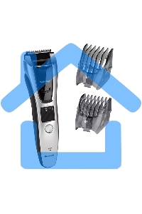 Машинка для стрижки Panasonic ER-GB70-S520 серебристый/черный (насадок в компл:2шт)