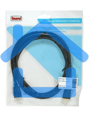 Кабель аудио-видео Buro HDMI (m)/HDMI (m) 1.8м. позолоченные контакты черный BHP HDMI 2.0-1.8