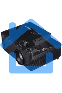 Проектор INFOCUS IN136 DLP, 4000 ANSI Lm, WXGA (1280x800), 28500:1, 1.54-1.72:1, 3.5мм in, Composite video, VGAin, HDMI 1.4aх3 (поддержка 3D), USB-A (для SimpleShare и др.), лампа 15000ч.(ECO mode), 3.5мм out, Monitor out (VGA), RS232, 21дБ, 4,5 кг