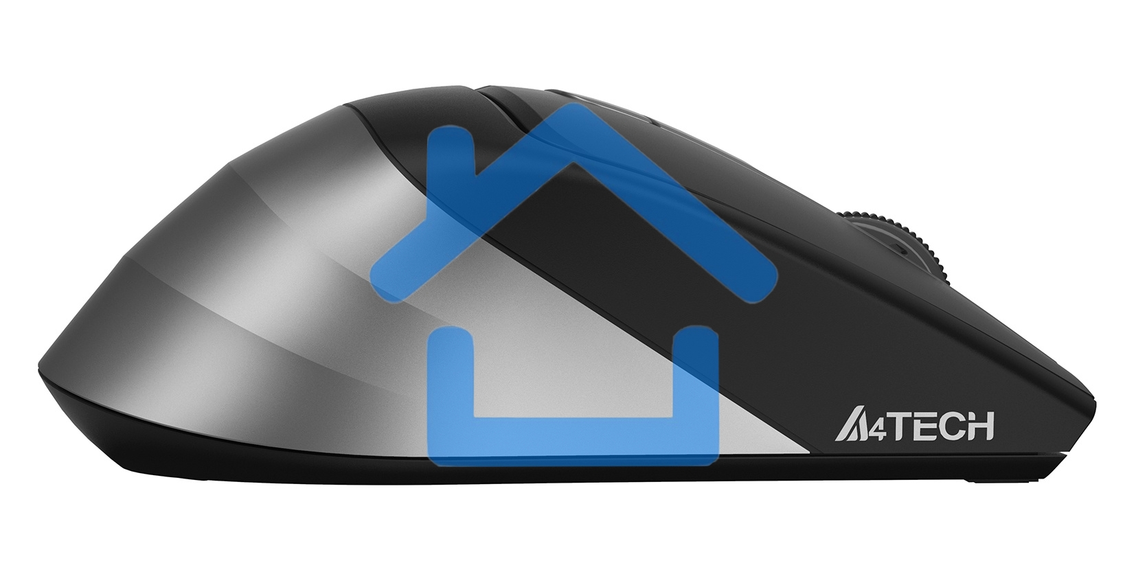 Мышь беспроводная A4Tech Fstyler FG35 серый/черный, 2000 dpi, радиоканал, USB, кнопки - 6