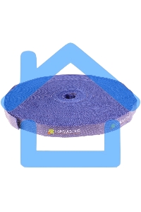 Хомут-липучка LANMASTER шириной 20 мм, 30 м, синий