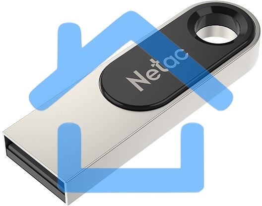 Флешка USB R/W Netac U278 NT03U278N-016G-20PN, 16Gb, USB2.0, металлическая матовая