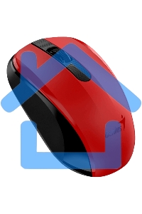 Мышь беспроводная Genius NX-8008S красный, 1200 dpi, радиоканал, USB, кнопки - 3