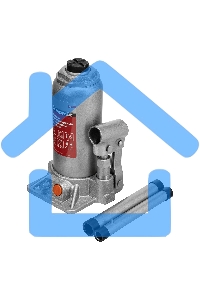 Домкрат гидравлический бутылочный Matrix, 5 т, h подъема 197–382 мм