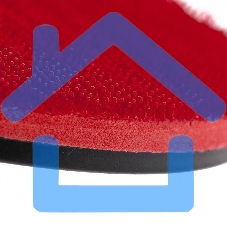 Насадка Matrix для дрели и УШМ с липучкой, 150 мм, твердая