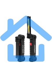 Фонарь многофункциональный с магнитом и клипсой, большой Rexant