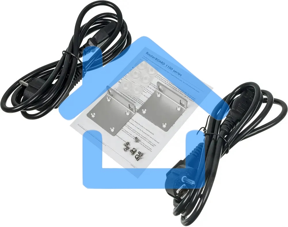 Маршрутизатор MikroTik RB1100AHx4 with Annapurna Alpine AL21400 Cortex A15 CPU (4-cores, 1.4GHz per core), 1Gb RAM, 13xGbit LAN, RouterOS L6, 1U rackmount case, Dual PSU