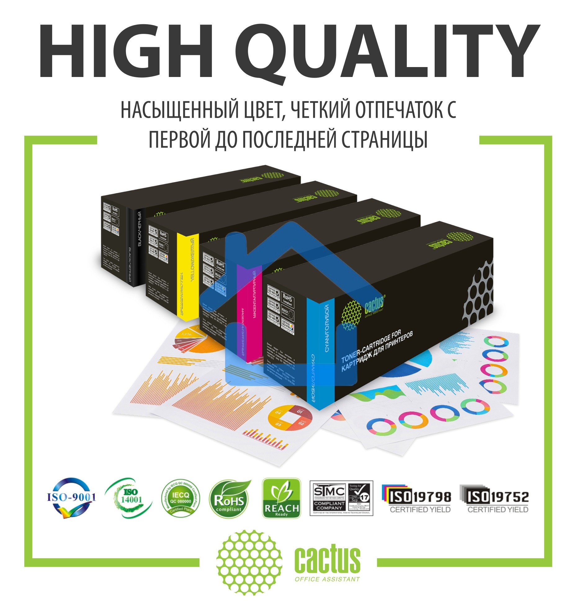 Картридж лазерный Cactus CS-CF352A желтый (1000 стр.) для HP M176/M177