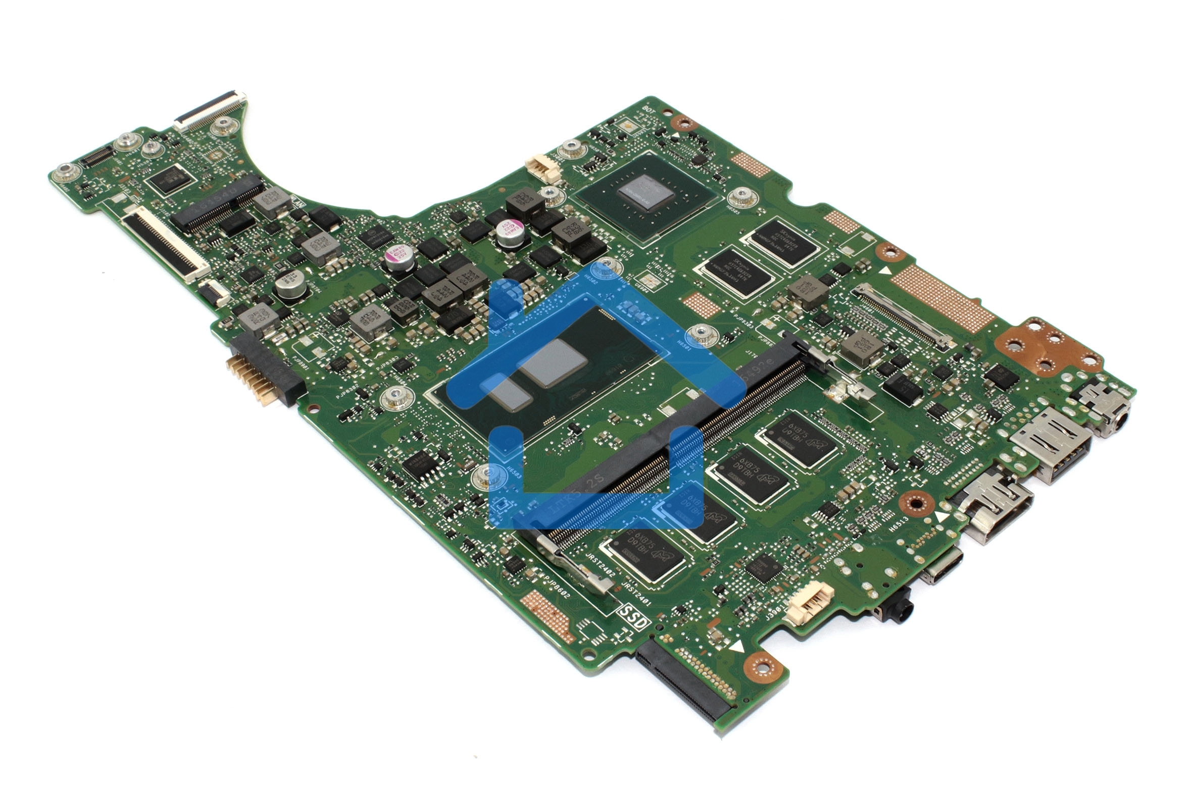 Материнская плата для Asus X410UV 8G/I7-7500U 90NB0F80-R00020